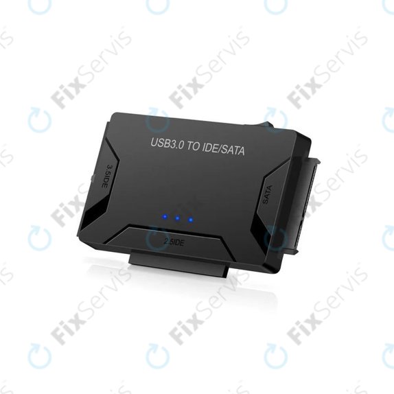 USB 3.0 na SATA / IDE adaptér pre 2,5" a 3,5" HDD/SSD a optické mechaniky