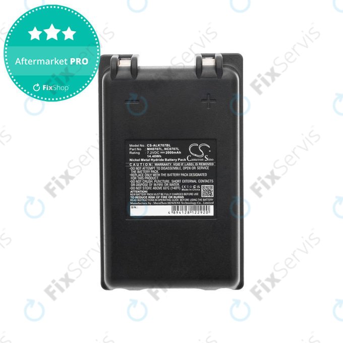 Batéria pre Autec FUA10, UTX97 Transmitter, 2000mAh, Ni-MH, 7.2V, MH0707L, HQ