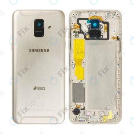Samsung Galaxy A6 A600 (2018) - Batériový Kryt (Gold) - GH82-16423D Genuine Service Pack