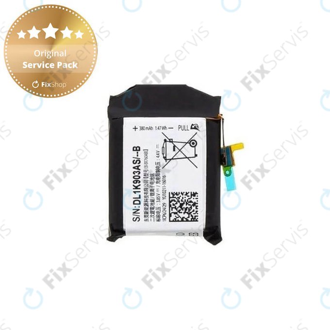 Samsung Gear S3 Frontier R760, R765, Classic R770 - Batéria EB-BR760ABE 380mAh - GH43-04699A Genuine Service Pack