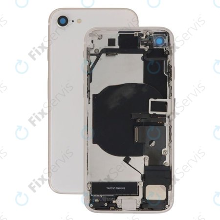 Apple iPhone SE (3rd Gen 2022) - Zadný Housing (Starlight)
