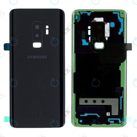 Samsung Galaxy S9 Plus G965F - Batériový Kryt (Midnight Black) - GH82-15660A, GH82-15652A Genuine Service Pack