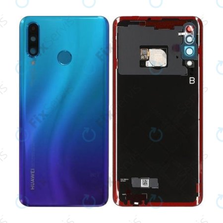 Huawei P30 Lite, P30 Lite 2020 - Batériový Kryt (Peacock Blue) - 02352RPY Genuine Service Pack