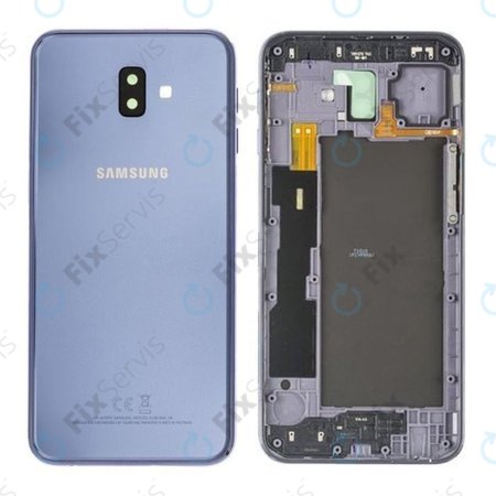 Samsung Galaxy J6 Plus J610F (2018) - Batériový Kryt (Gray) - GH82-17868C Genuine Service Pack