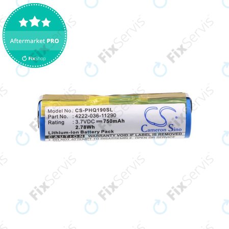 Batéria pre Philips 8895XL, 750mAh, Li-Ion, 3.7V, 036-11290, HQ