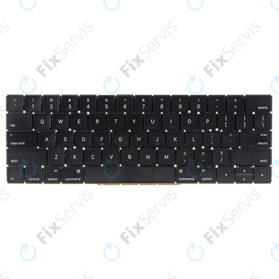 Apple MacBook Pro 13" A1706, 15" A1707 (Late 2016 - Mid 2017) - Klávesnica US