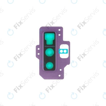Samsung Galaxy Note 9 - Rám Sklíčka Zadnej Kamery + Sklíčko (Lavender Purple) - GH98-42939E Genuine Service Pack