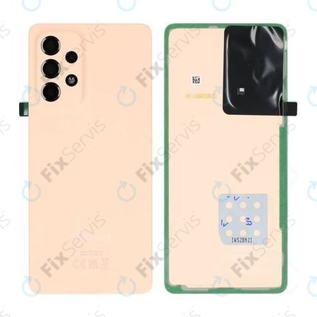 Samsung Galaxy A53 5G A536B - Batériový Kryt (Orange) - GH82-28017D Genuine Service Pack