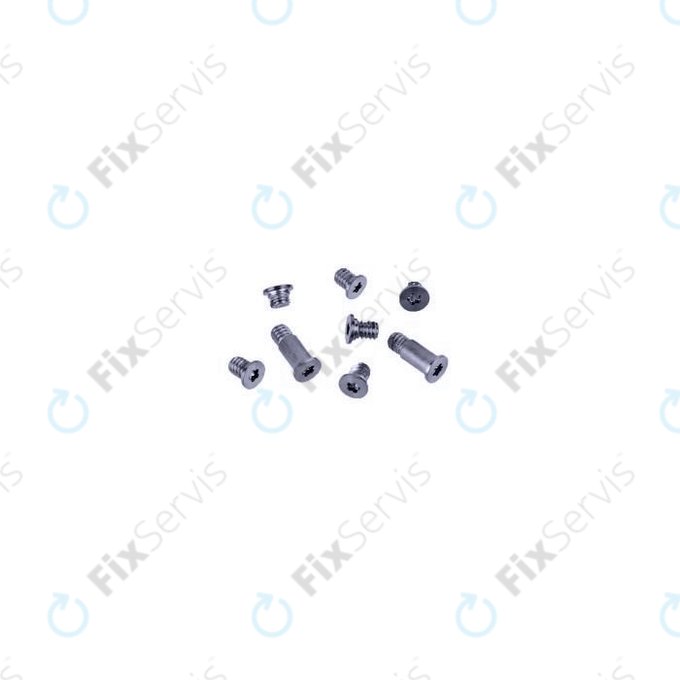 Apple MacBook 12" Retina A1534 (Early 2015) - Sada Spodných Skrutiek (Space Gray)