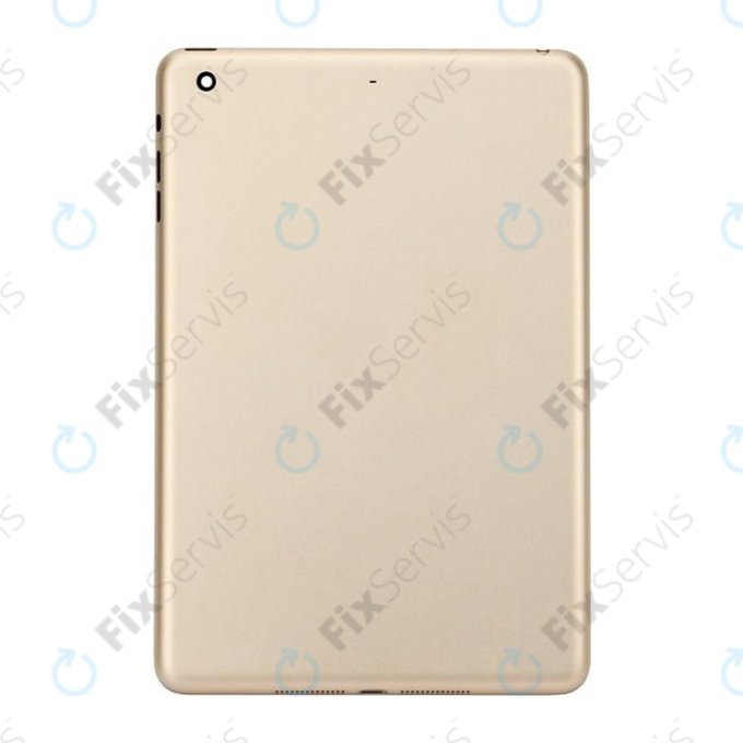 Apple iPad Mini 3 - Zadný Housing WiFi Verzia (Gold)