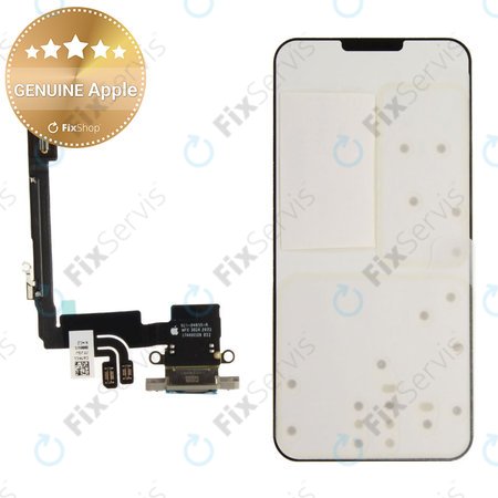 Nabíjací Konektor + Flex Kábel pre iPhone 16 Pro | Natural Titanium | 923-11091 | Genuine Apple