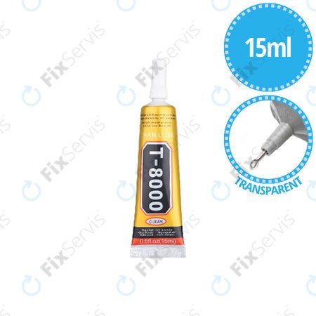 Adhesive Lepidlo T-8000 - 15ml (Transparentná)
