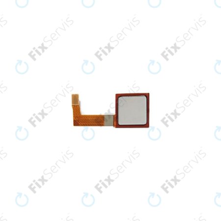 Asus Zenfone Max Pro ZB602KL - Senzor Odtlačku Prsta + Flex Kábel (Strieborná) - 04110-00130300