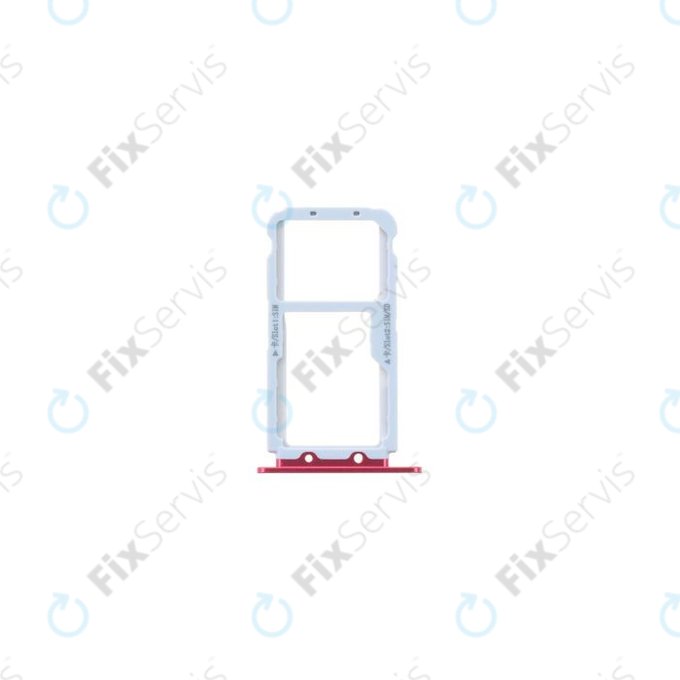Huawei Honor View 10 BKL-L09 - SIM/SD Slot (Charm Red) - 51661HGA Genuine Service Pack