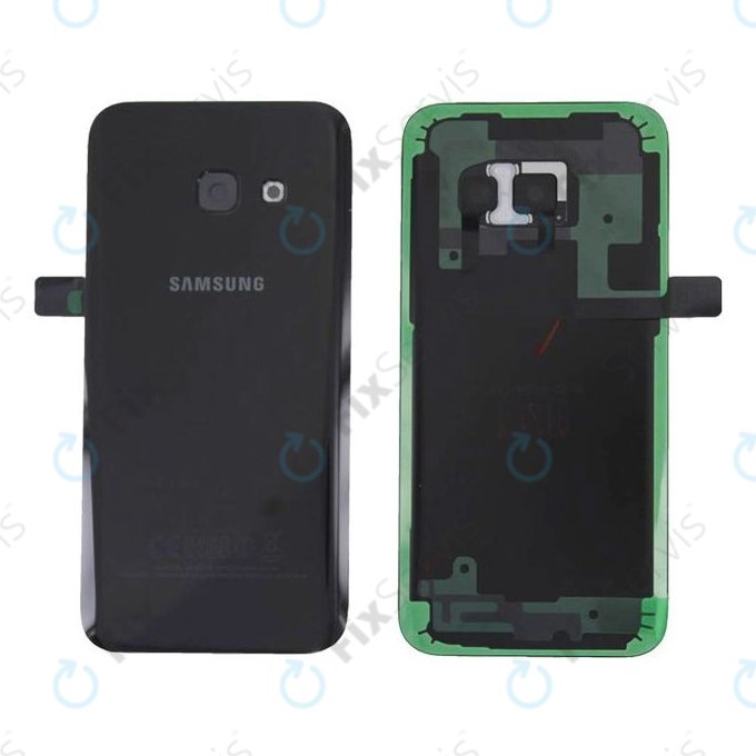 Samsung Galaxy A3 A310F (2016) - Batériový Kryt (Black) - GH82-11093B Genuine Service Pack