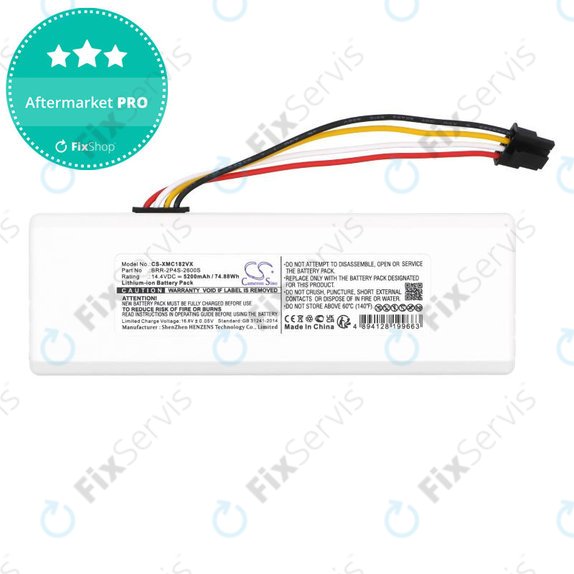 Batéria pre Xiaomi Dreame MC1808, Roborock 1C, 5200mAh, Li-Ion, 14.4V, BRR-2P4S-2600S, HQ