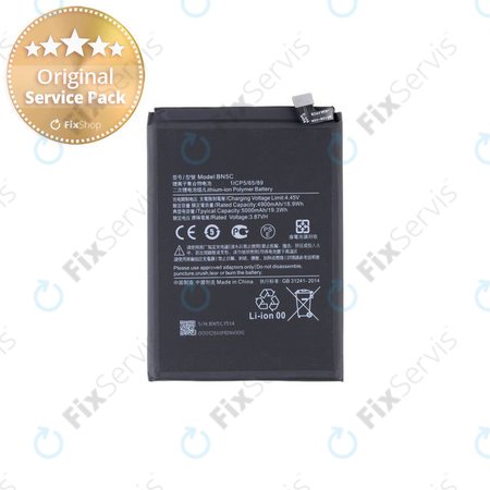 Xiaomi Poco M4 Pro 5G 21091116AG - Batéria BN5C 5000mAh - MZB0BGVIN Genuine Service Pack