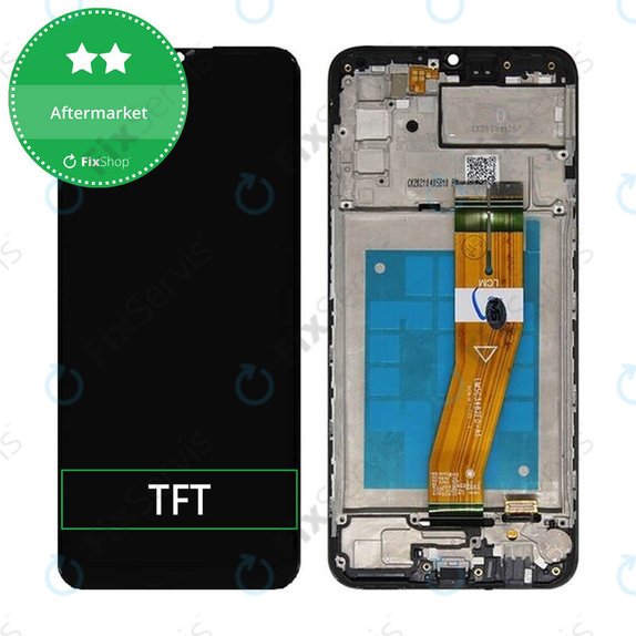 Samsung Galaxy A02s A025F - LCD Displej + Dotykové Sklo + Rám TFT