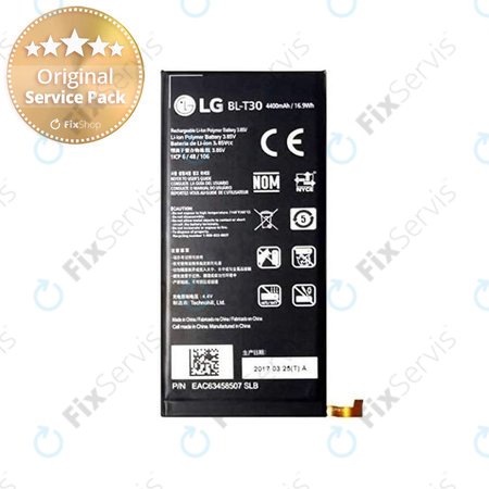 LG X Power 2 M320 - Batéria BL-T30 4500mAh - EAC63458501 Genuine Service Pack