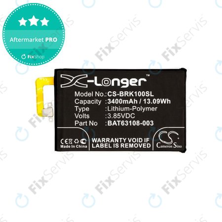 Batéria pre Blackberry Keyone, 3400mAh, Li-Pol, 3.85V, BAT63108-003, HQ