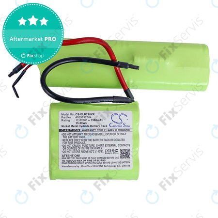Batéria pre AEG, Electrolux, 1300mAh, Ni-MH, 12V, 4055132304, HQ
