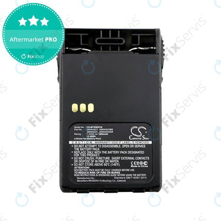 Batéria pre Motorola EX500, 560, 600, GP329, 628, 644, PTX760, 1800mAh, Li-Ion, 7.2V, JMNN4023, HQ
