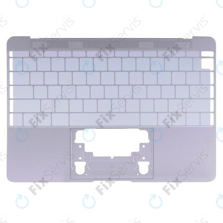 Apple MacBook 12" A1534 (Early 2015) - Horný Rám Klávesnice US (Silver)