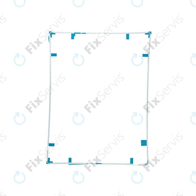 Apple iPad 3, iPad 4 - Plastový Rám pod Dotykovú Plochu (White)