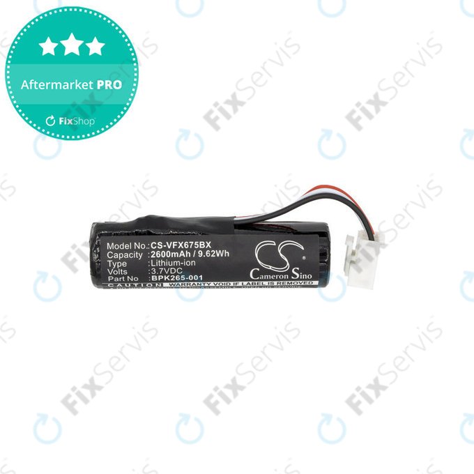Batéria pre Verifone Vx675, Vx690, C680, 2600mAh, Li-Ion, 3.7V, BPK260-001, HQ