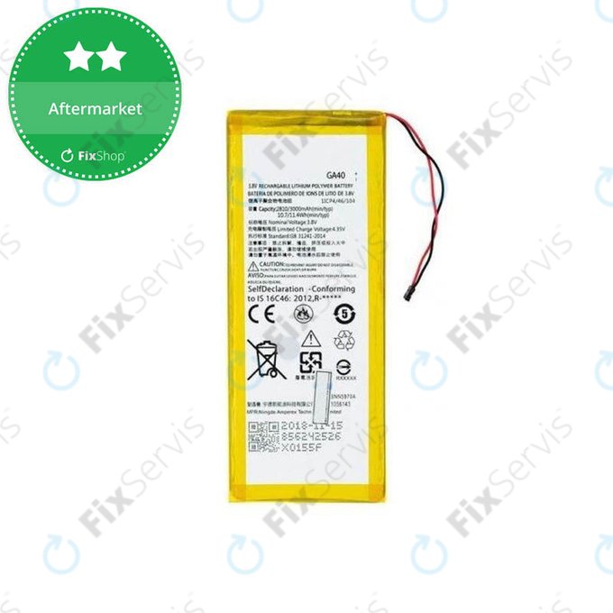 Motorola Moto G4 XT1622, G4 Plus XT11642 - Batéria GA40 3000mAh