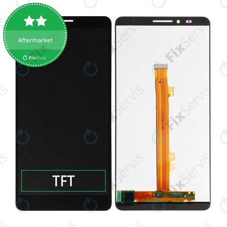 Huawei Mate 7 - LCD Displej + Dotykové Sklo (Obsidian Black) TFT