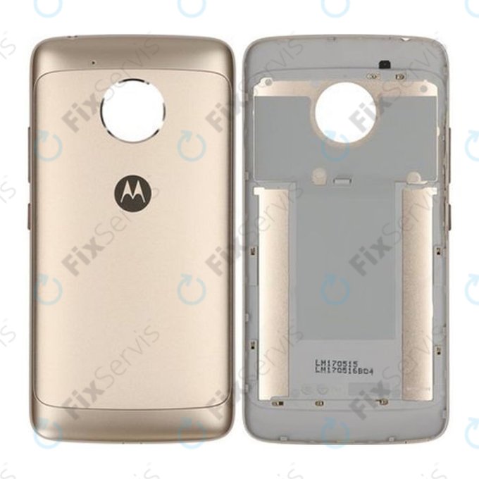 Motorola Moto G5 XT1676 - Batériový Kryt (Zlatá) - 5S58C07427 Genuine Service Pack