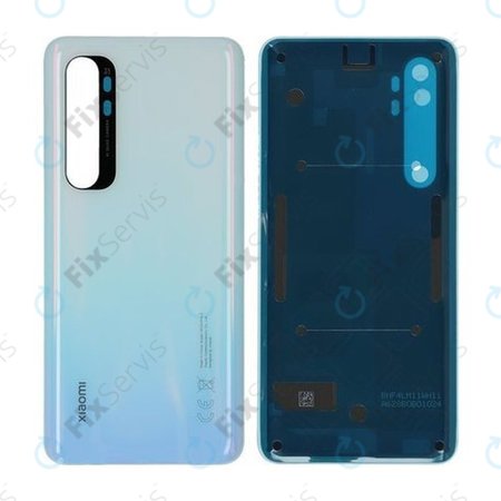 Xiaomi Mi Note 10 Lite - Batériový Kryt (Glacier White) - 550500006S1L Genuine Service Pack