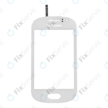 Samsung Galaxy Fame S6810P - Dotykové Sklo (White) - GH59-12974A