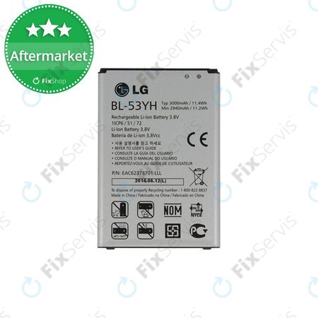 LG G3 D855 - Batéria BL-53YH 3000mAh