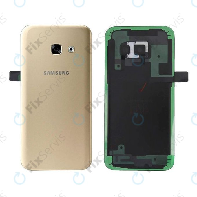 Samsung Galaxy A3 A310F (2016) - Batériový Kryt (Gold) - GH82-11093A Genuine Service Pack