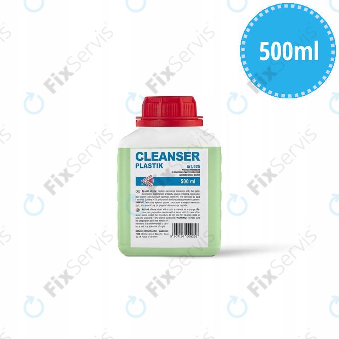 Čistič plastov, 500 ml