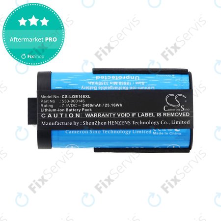 Batéria pre Logitech Ultimate Ears Megaboom 3, Ultimate Ears MegaBlast, 3400mAh, Li-Ion, 7.4V, 533-000146, HQ