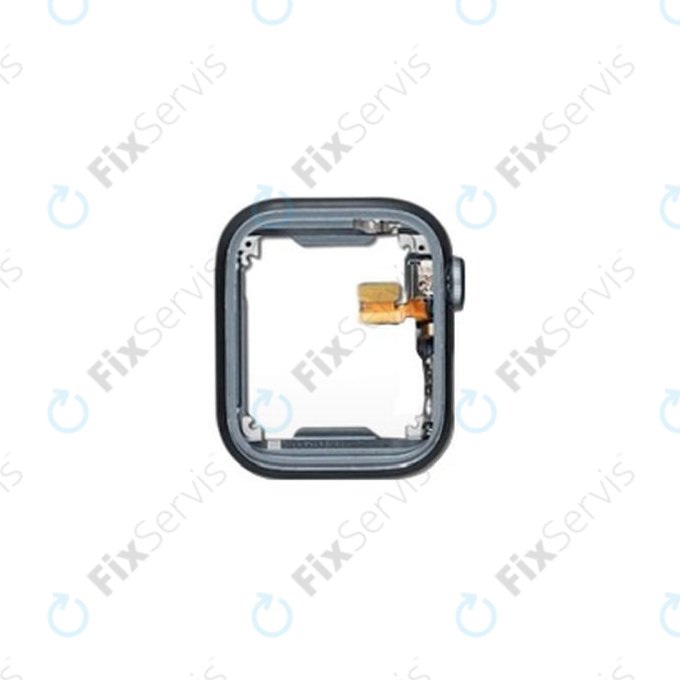 Apple Watch 7 41mm - Housing s Korunkou + Tlačidlo Domov + Mikrofón Aluminium (Midnight)