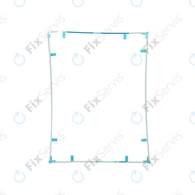 Apple iPad 2 - Plastový Rám pod Dotykovú Plochu (White)