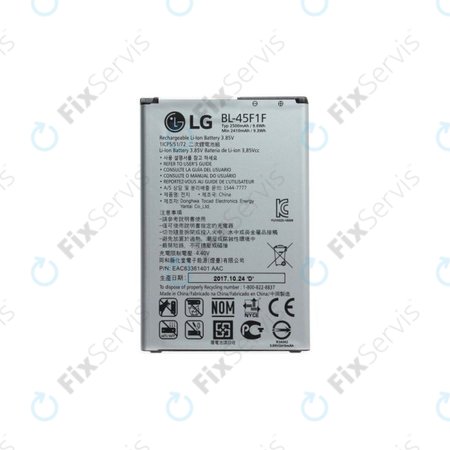 LG K8 M200N (2017) - Batéria BL-45F 2500mAh - EAC63361401