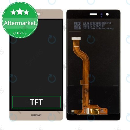 Huawei P9 - LCD Displej + Dotykové Sklo (Gold) TFT