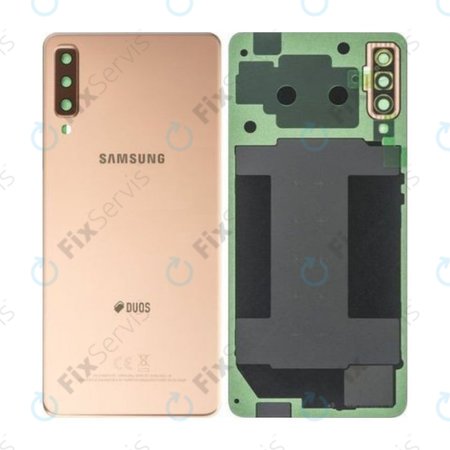 Samsung Galaxy A7 A750F (2018) - Batériový Kryt (Gold) - GH82-17833C Genuine Service Pack