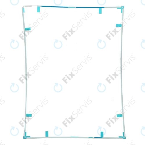 Apple iPad 2 - Plastový Rám pod Dotykovú Plochu (White)