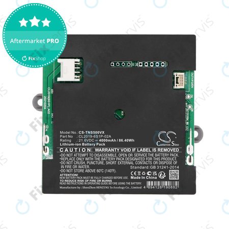 Batéria pre Tineco iFloor S5, 4000mAh, Li-Ion, 21.6V, CL2019-6S1P-02A, HQ