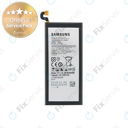 Samsung Galaxy S6 G920F - Batéria EB-BG920ABE 2550mAh - GH43-04413A, GH43-04413B Genuine Service Pack