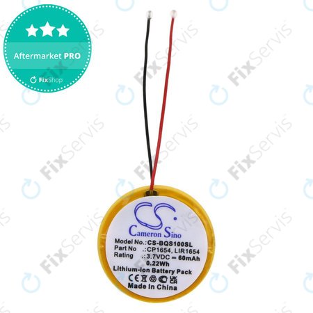 Batéria pre Bose Soundsport Pulse, Wireless, 60mAh, Li-Ion, 3.7V, CP1654, HQ