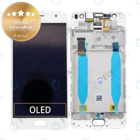 Asus Zenfone 4 Selfie ZD553KL - LCD Displej + Dotykové Sklo + Rám (White) - 90AX00L2-R20010 Genuine Service Pack