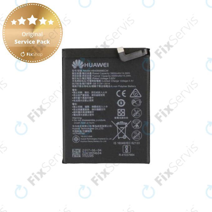 Huawei Y9 (2018), Y7 (2019) - Batéria HB406689ECW 4000mAh - 24022860, 24022692, 24022241 Genuine Service Pack
