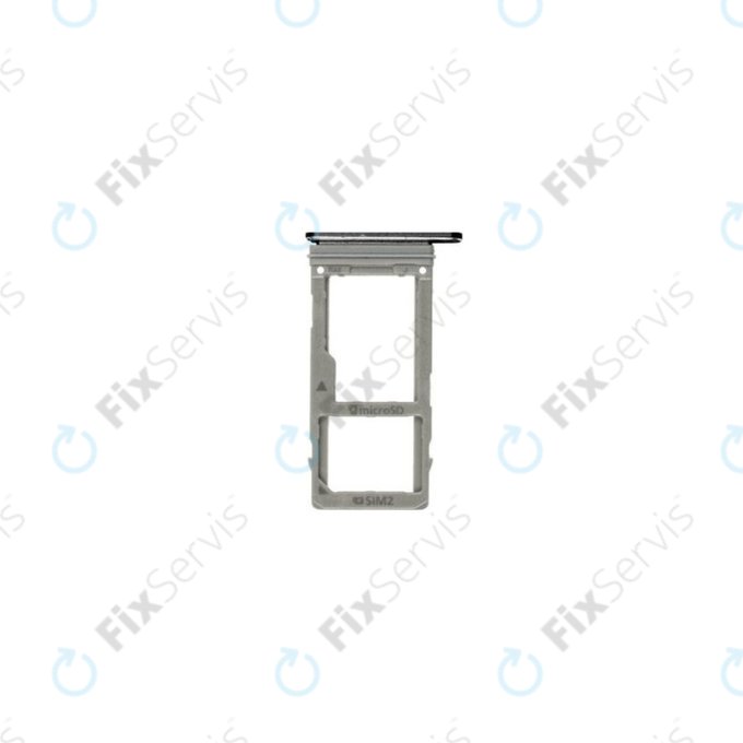 Samsung Galaxy A8 A530F (2018) - SIM/SD Slot (Black) - GH98-42519A Genuine Service Pack